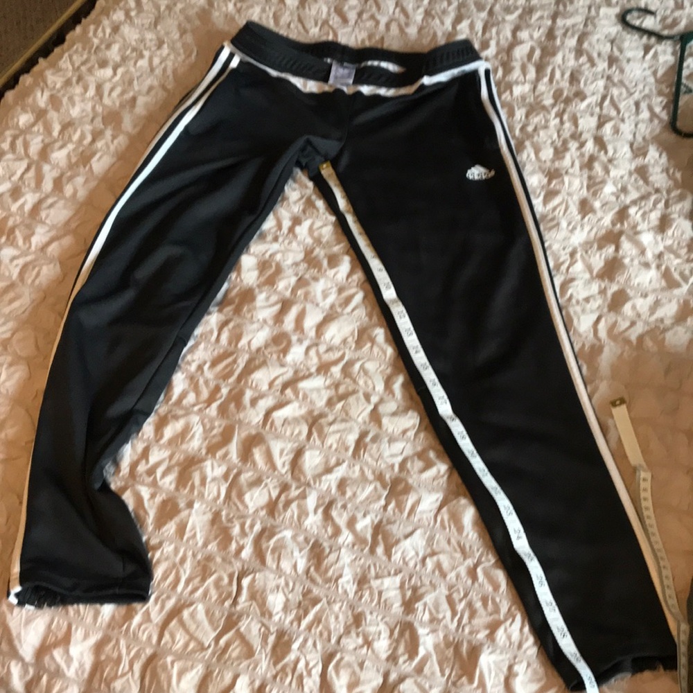 Adidas charcoal gray climacool athletic pants